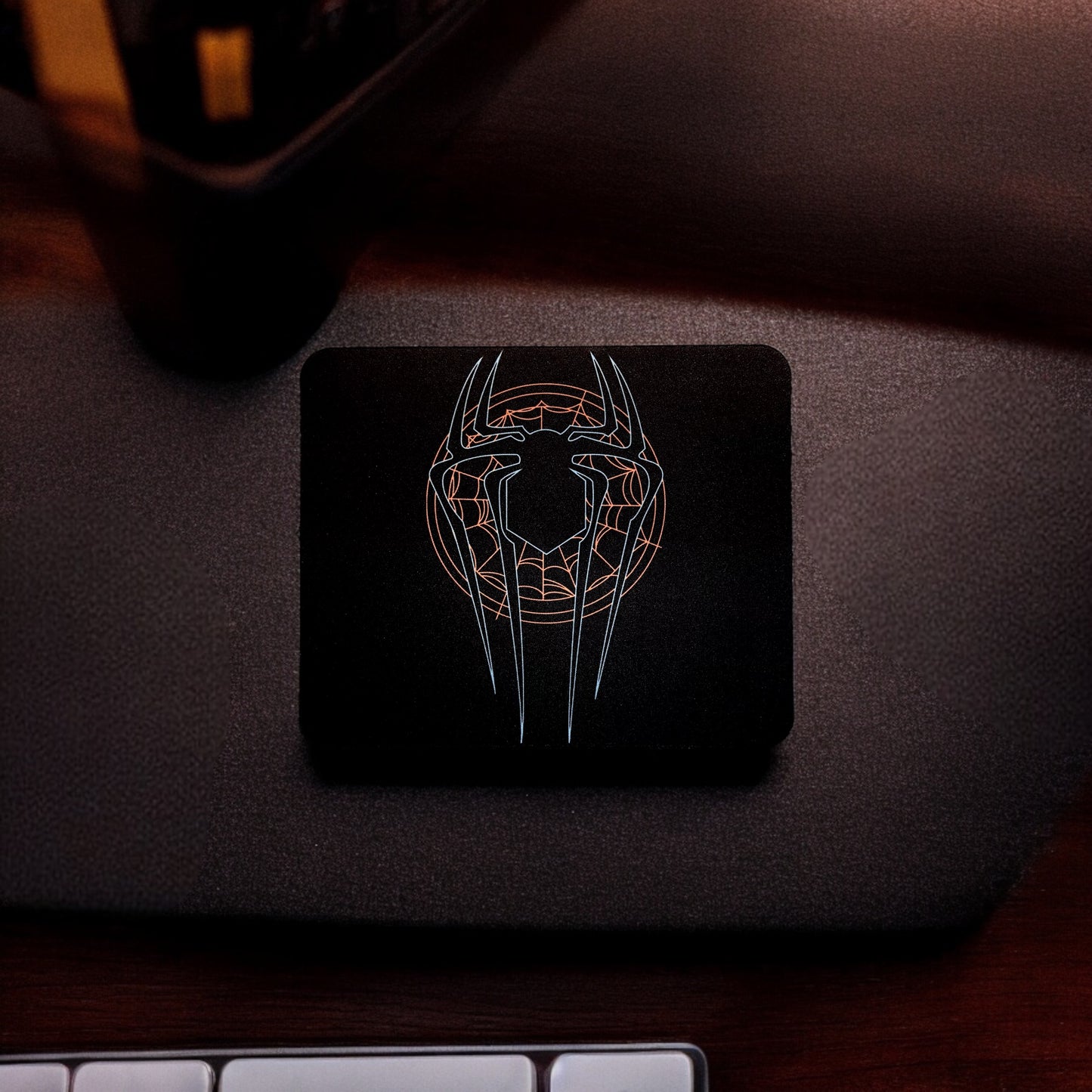 FARFIL Spiderman No Way Home Dynamic Hero Emblem Mousepad: Elevate Your Workspace with Iconic Style and Precision Control