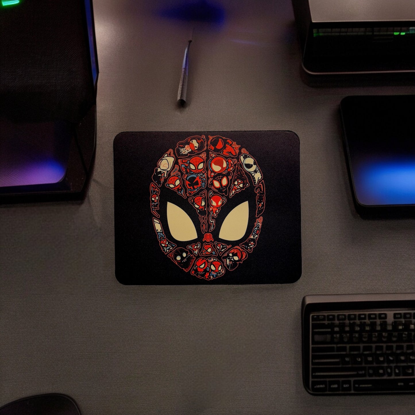 FARFIL Spiderman Squad Dynamic Heroic Mousepad: Elevate Your Desk with Iconic Style and Precision Control