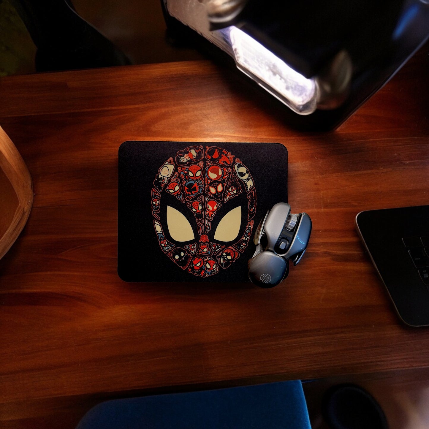 FARFIL Spiderman Squad Dynamic Heroic Mousepad: Elevate Your Desk with Iconic Style and Precision Control