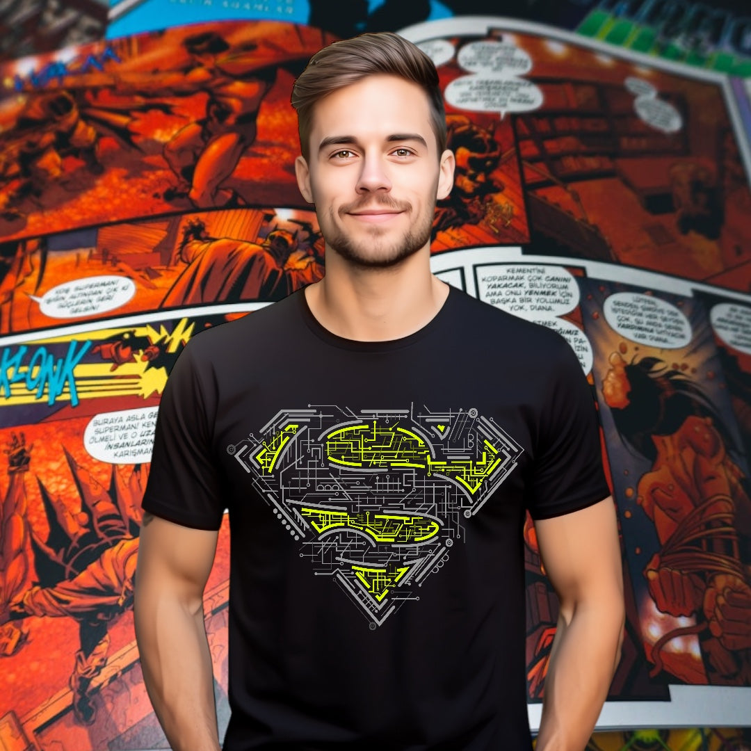 Man of Steel Symbol: Superman T-shirt Design