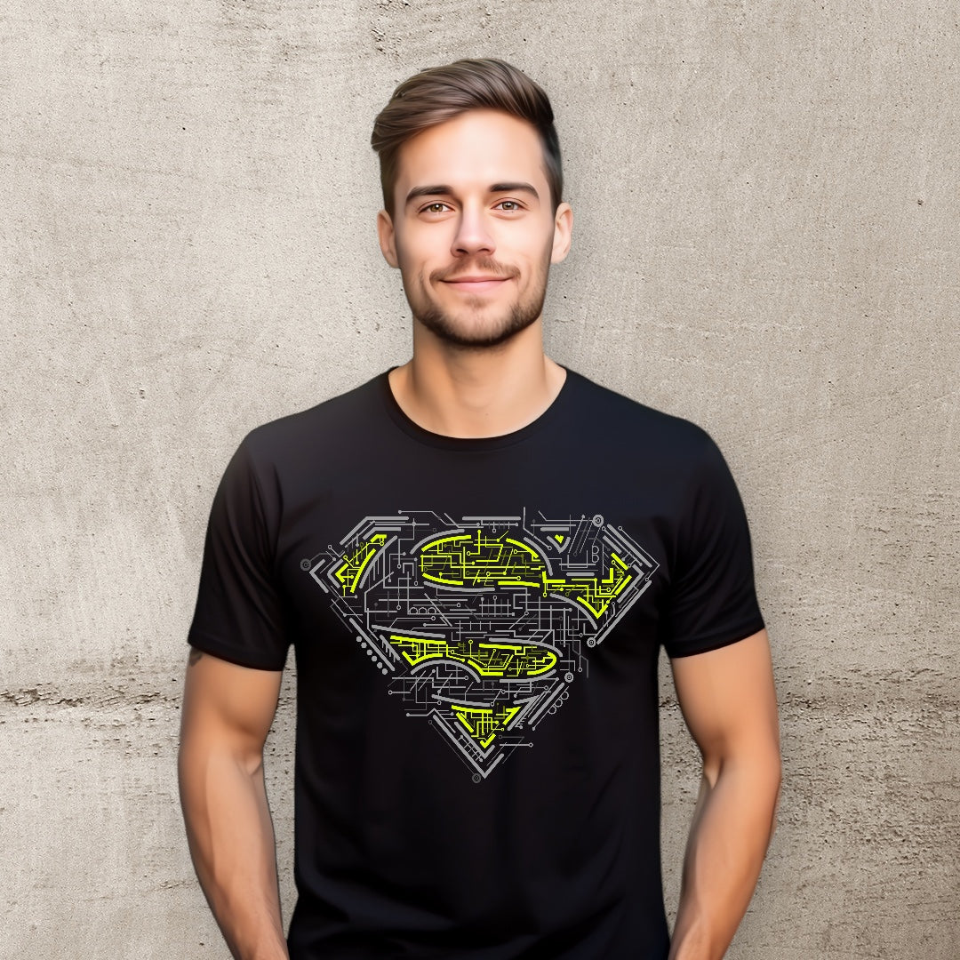 Man of Steel Symbol: Superman T-shirt Design