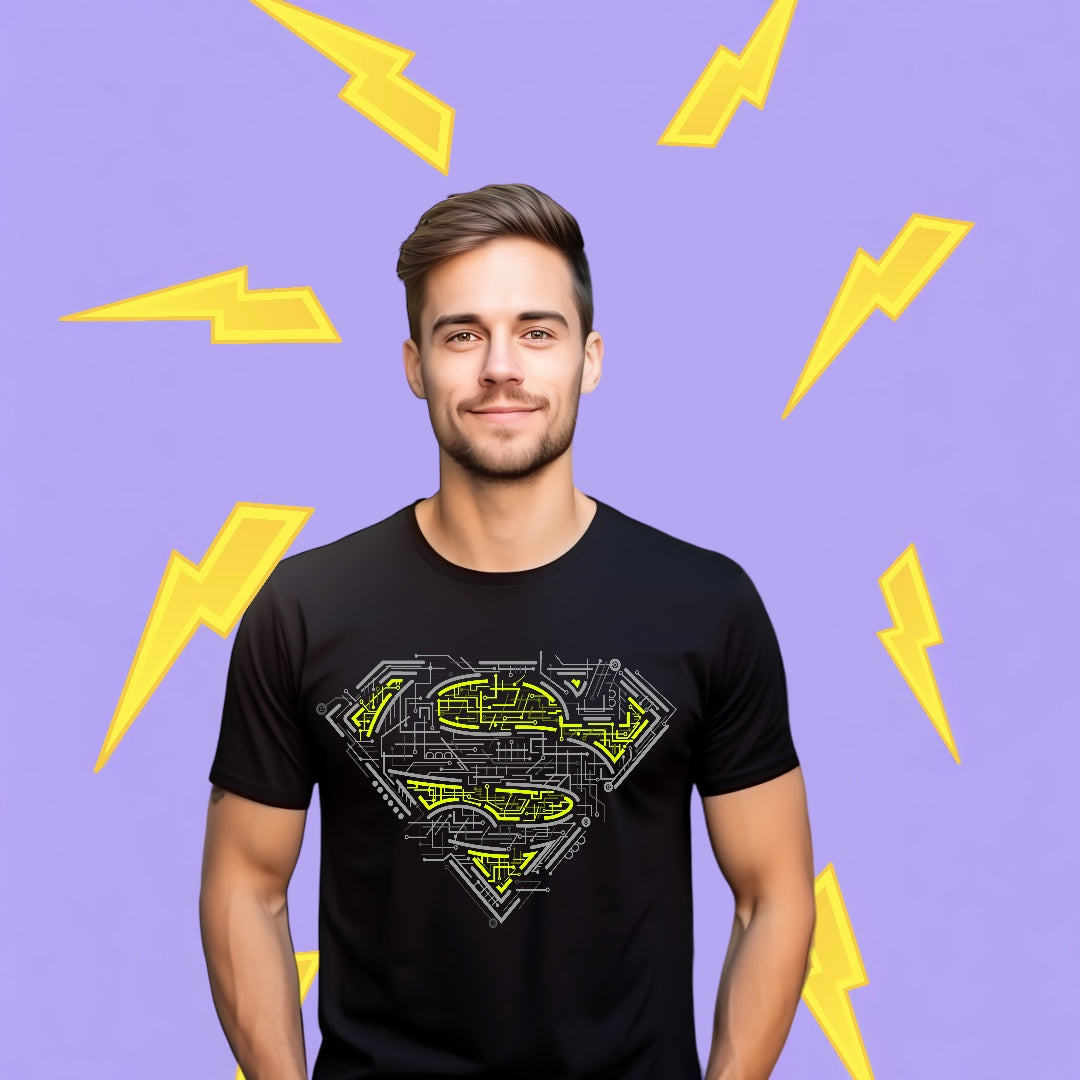 Man of Steel Symbol: Superman T-shirt Design