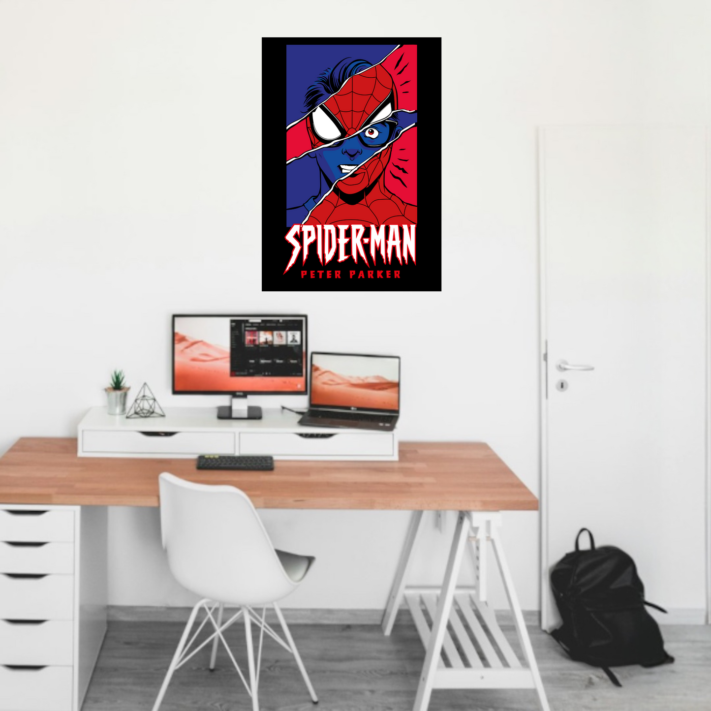 Spidey's Web: Marvelous Spider-Man Art Poster